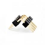 1.27mm Pitch Male Pin Header Connector Dual Insulator Plastic Type